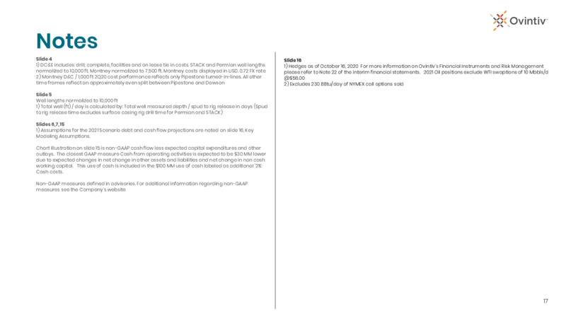 Q3 2020 Earnings Presentation – Ovintiv Inc – slide 14