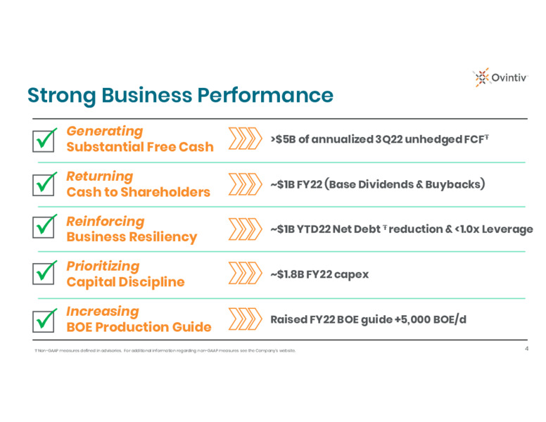 3Q 2022 Earnings Presentation – Ovintiv Inc – slide 2