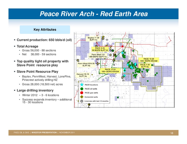 FIRSTENERGY SOCIETE GENERALE ANNUAL ENERGYGROWTH CONFERENCE – Pace Oil & Gas Ltd. – slide 17