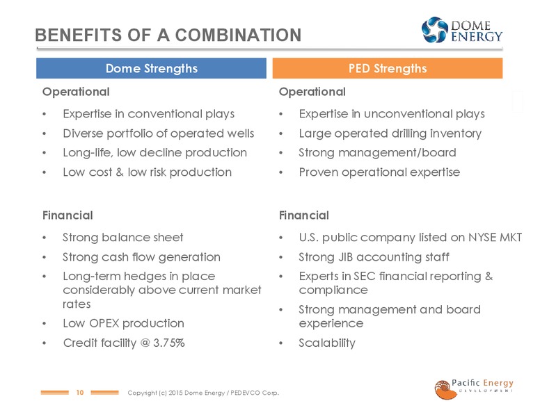 IPAA OGIS NEW YORK – PACIFIC ENERGY DEVELOPMENT – slide 9