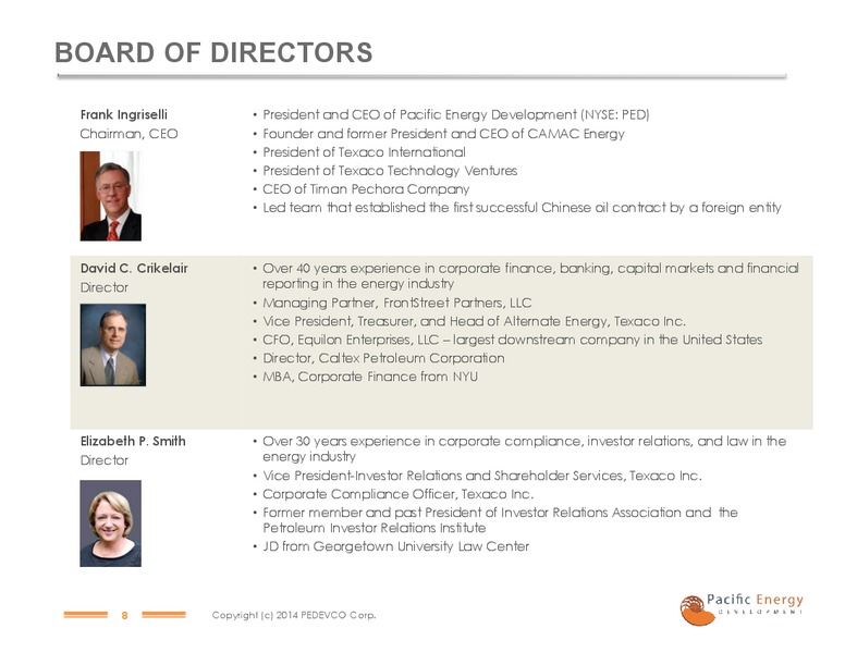 LD Micro Conference Presentation – PACIFIC ENERGY DEVELOPMENT – slide 6