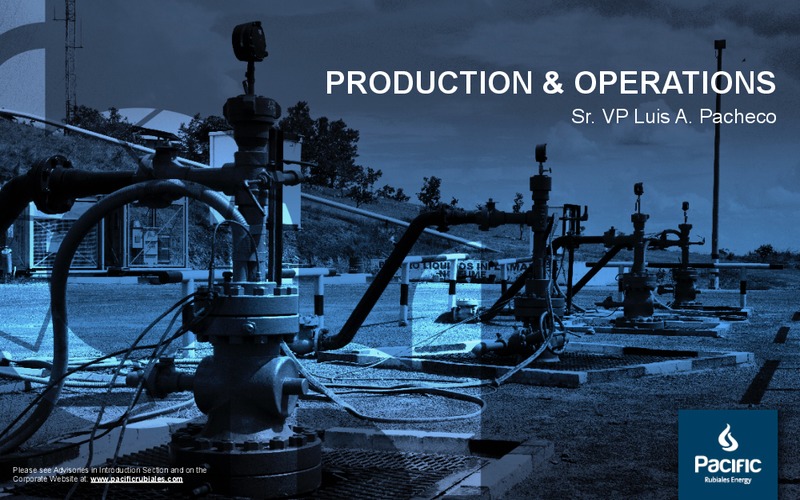 Investor Open House – Pacific Rubiales Energy Corp. – slide 31