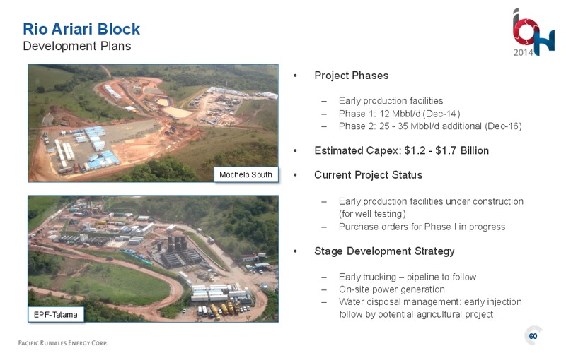 Investor Open House – Pacific Rubiales Energy Corp. – slide 59