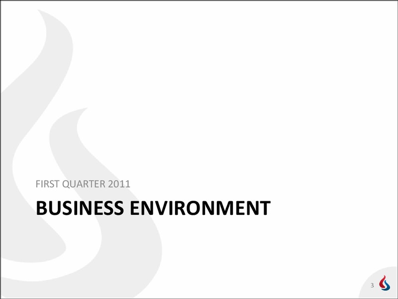 Q1 2011 EARNINGS CALL – Pacific Rubiales Energy Corp. – slide 2