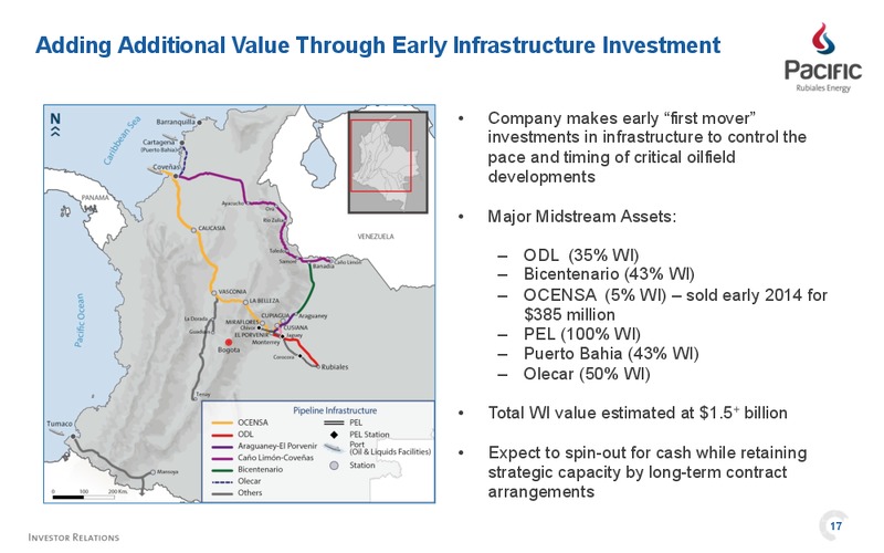 Investor Presentation – Pacific Rubiales Energy Corp. – slide 18