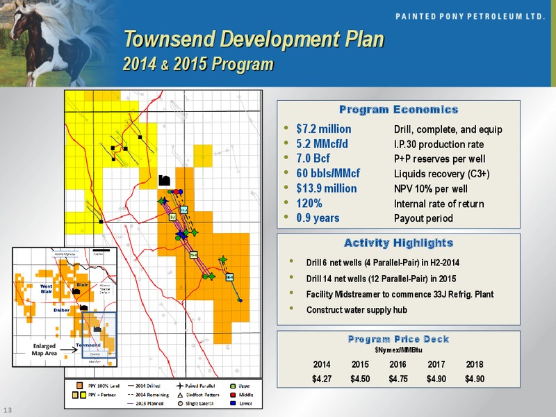 CORPORATE PRESENTATION – Painted Pony Petroleum Ltd – slide 13
