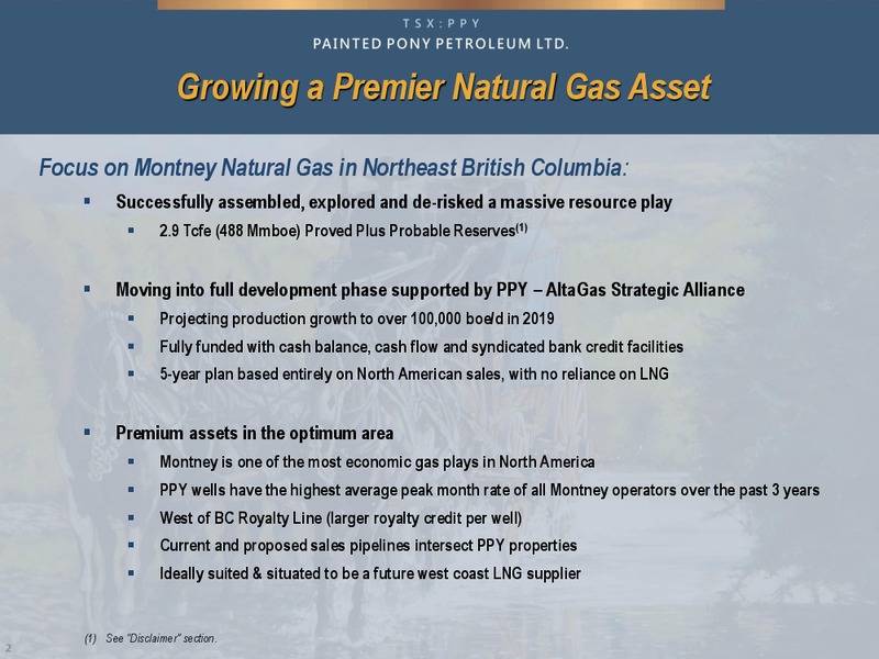 Corporate Presentation – Painted Pony Petroleum Ltd – slide 2