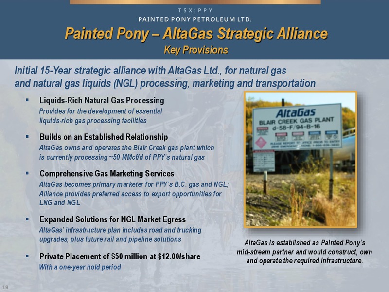 MARCH 2015 CORPORATE PRESENTATION – Painted Pony Petroleum Ltd – slide 19