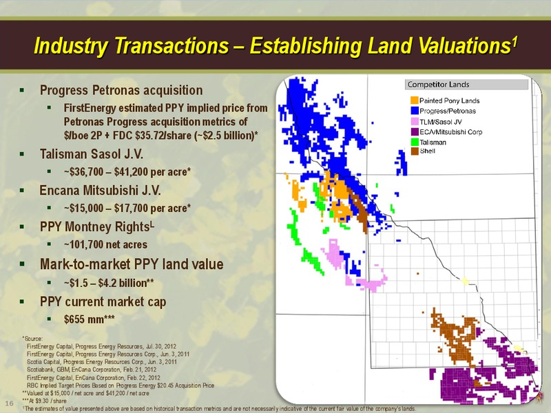 SEPTEMBER 2012 CORPORATE PRESENTATION – Painted Pony Petroleum Ltd – slide 16
