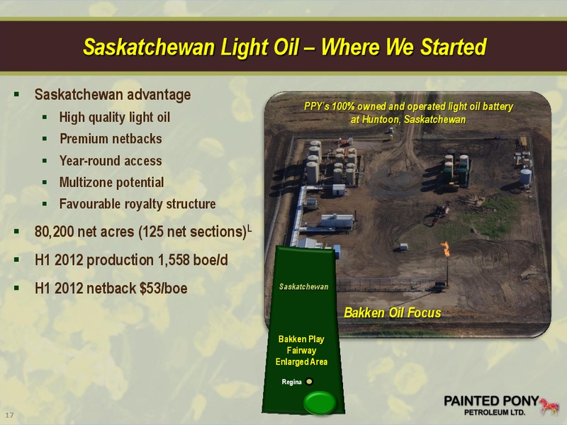 SEPTEMBER 2012 CORPORATE PRESENTATION – Painted Pony Petroleum Ltd – slide 17