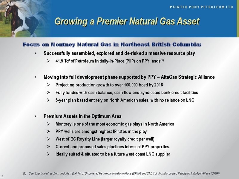 Corporate Presentation – Painted Pony Petroleum Ltd – slide 2
