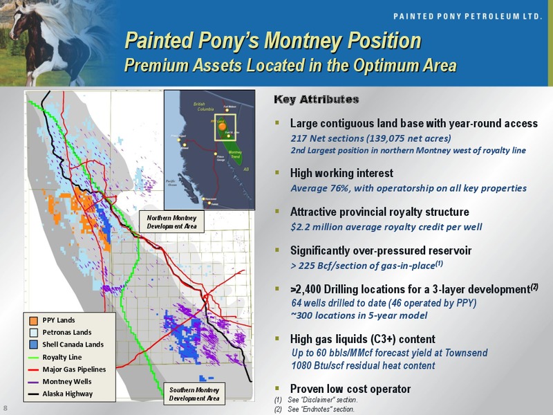 Corporate Presentation – Painted Pony Petroleum Ltd – slide 8