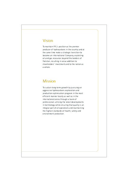 QUARTERLY REPORT – Pakistan Petroleum Ltd – slide 3