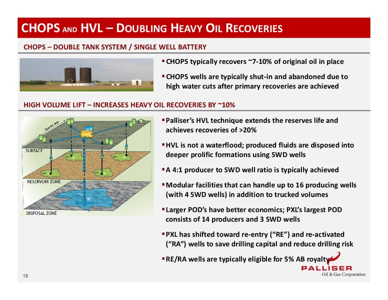 CORPORATE PRESENTATION – Palliser Oil and Gas Corp. – slide 11