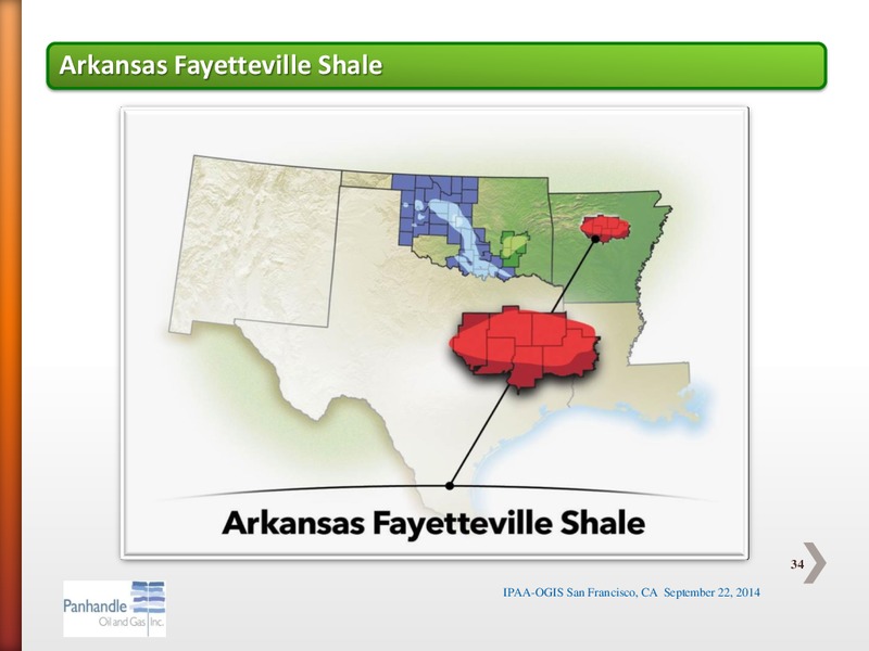 IPAA OGIS SAN FRANCISCO CA – Panhandle Oil and Gas Inc. – slide 33