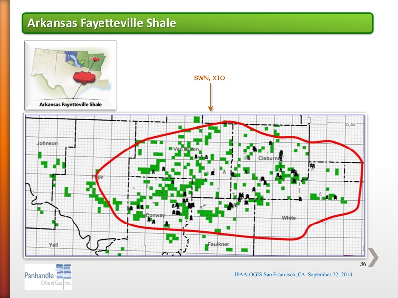 IPAA OGIS SAN FRANCISCO CA – Panhandle Oil and Gas Inc. – slide 35