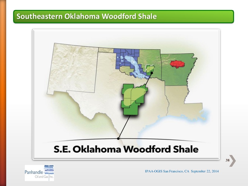 IPAA OGIS SAN FRANCISCO CA – Panhandle Oil and Gas Inc. – slide 37