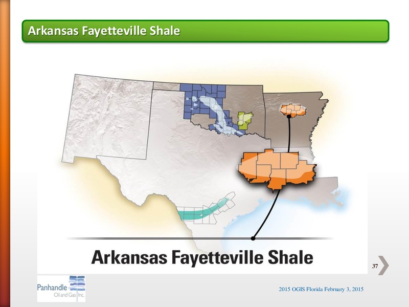 OGIS Florida 2015 – Panhandle Oil and Gas Inc. – slide 36