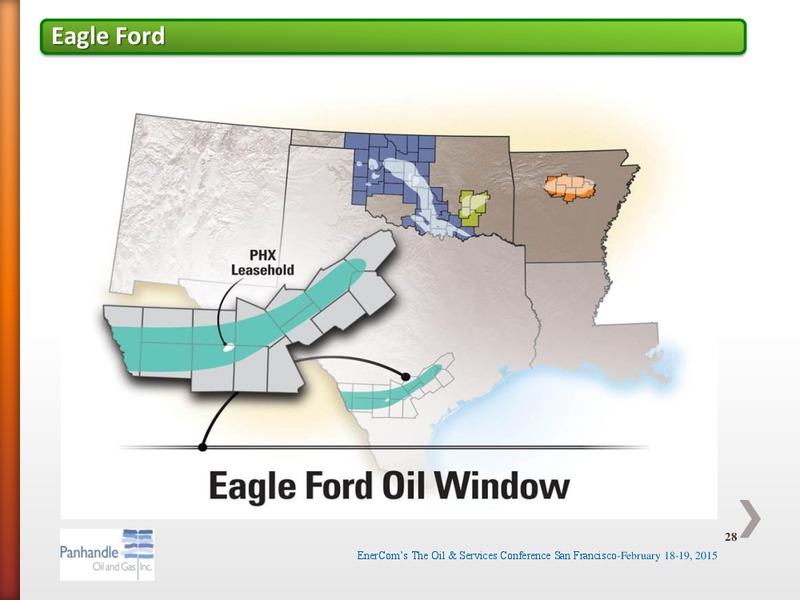 Enercom's The Oil and Services Conference – Panhandle Oil and Gas Inc. – slide 27