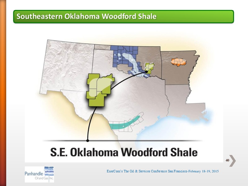 Enercom's The Oil and Services Conference – Panhandle Oil and Gas Inc. – slide 39