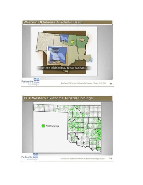 ENERCOMS THE OIL SERVICES CONFERENCE – Panhandle Oil and Gas Inc. – slide 13
