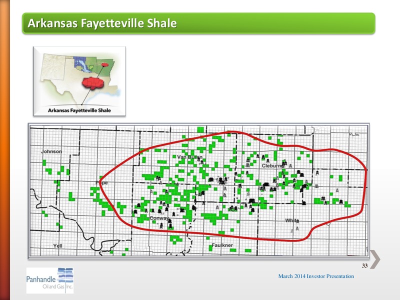 Investor Presentation – Panhandle Oil and Gas Inc. – slide 32