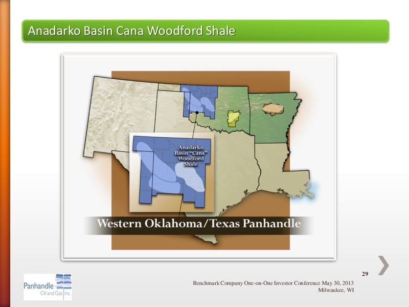 BENCHMARK COMPANY LLC ONE ON ONE INVESTOR CONFERENCE – Panhandle Oil and Gas Inc. – slide 28