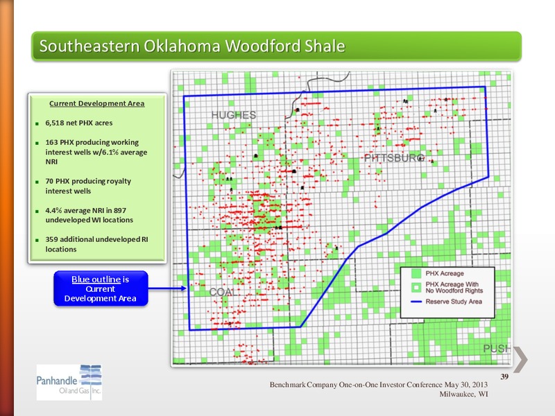 BENCHMARK COMPANY LLC ONE ON ONE INVESTOR CONFERENCE – Panhandle Oil and Gas Inc. – slide 38