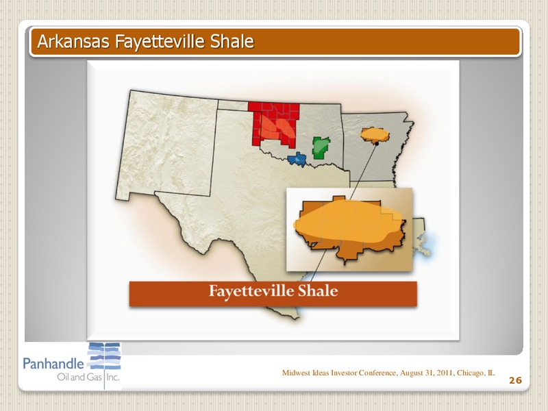MIDWEST IDEAS INVESTOR CONFERENCE – Panhandle Oil and Gas Inc. – slide 25