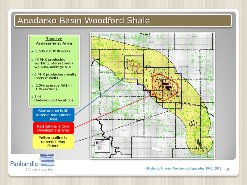 2ND ANNUAL OKLAHOMA INVESTOR CONFERENCE – Panhandle Oil and Gas Inc. – slide 32