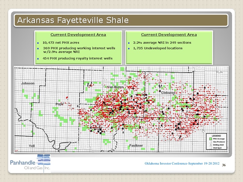 2ND ANNUAL OKLAHOMA INVESTOR CONFERENCE – Panhandle Oil and Gas Inc. – slide 35