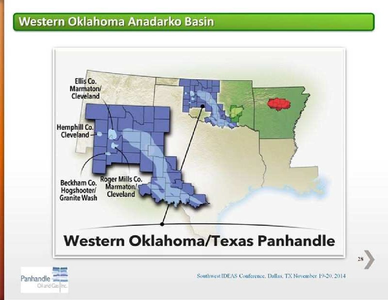 SOUTHWEST IDEAS INVESTOR CONFERENCE – Panhandle Oil and Gas Inc. – slide 28