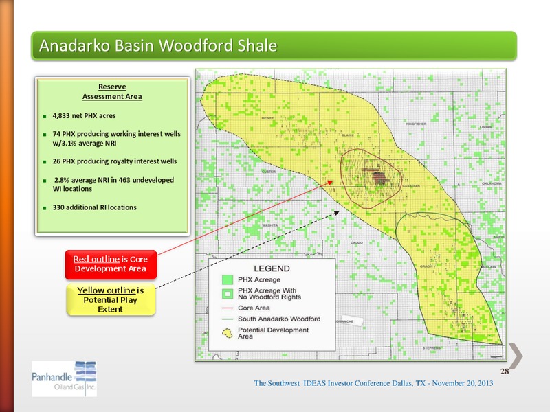 SOUTHWEST IDEAS INVESTOR CONFERENCE – Panhandle Oil and Gas Inc. – slide 27