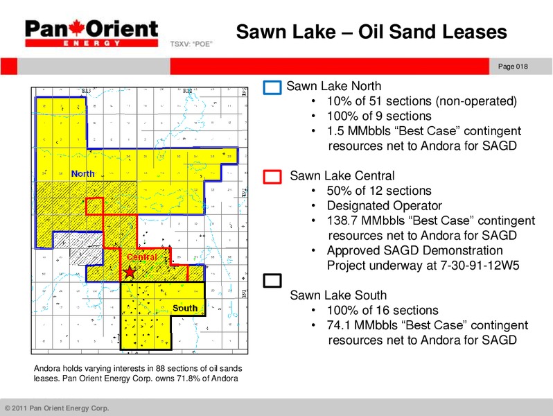 CORPORATE PRESENTATION – Pan Orient Energy – slide 17