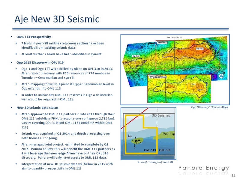 Investor Presentation – Panoro Energy Asa – slide 9