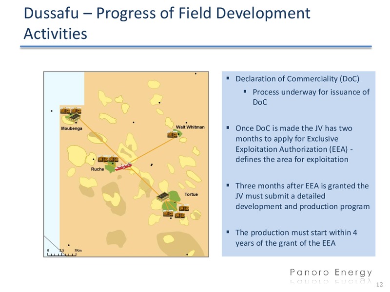 First quarter report 2014 – Panoro Energy Asa – slide 11