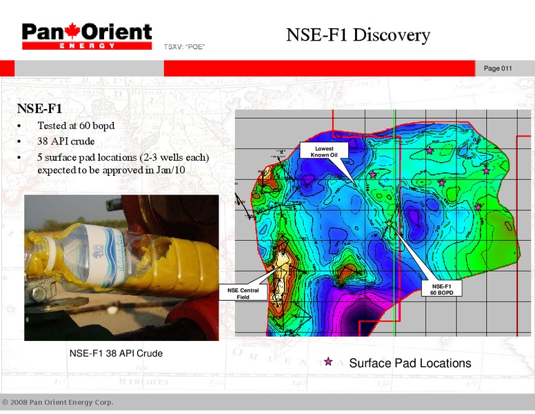 NOVEMBER 2009 ANNUAL GENERAL MEETING – Pan Orient Energy – slide 10