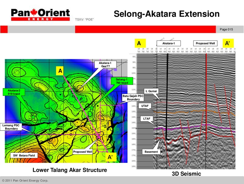Corporate Presentation – Pan Orient Energy – slide 14