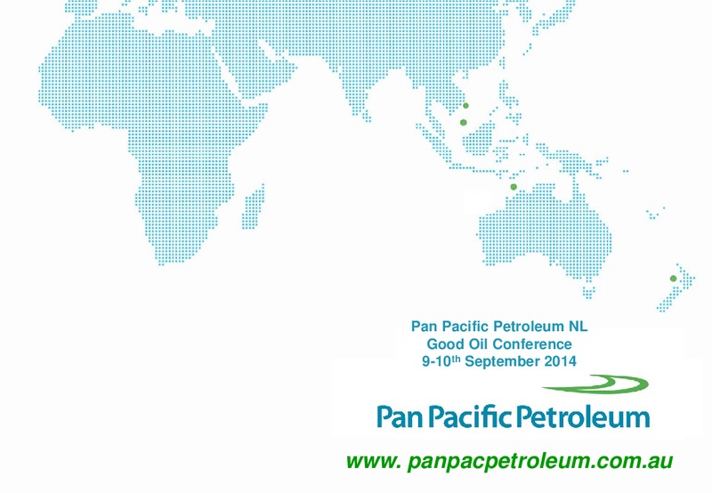 Good Oil Conference – Pan Pacific Petroleum – slide 16