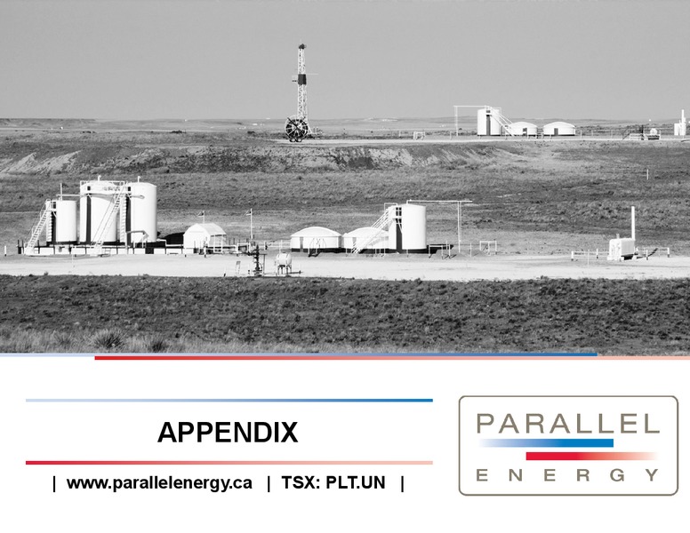 CORPORATE PRESENTATION – PARALLEL ENERGY LP – slide 27