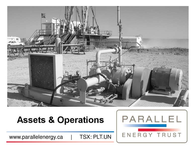 Corporate Presentation – Parallel Energy Trust – slide 4