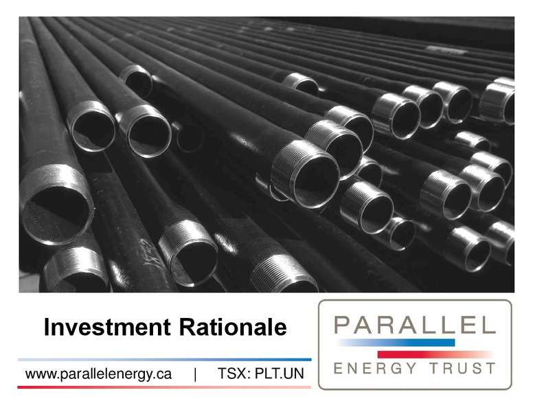 Corporate Presentation – Parallel Energy Trust – slide 25