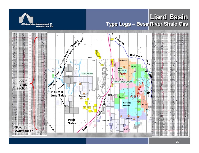 EAST COAST ENERGY CONFERENCE 2011 – Paramount Resources Ltd. – slide 21