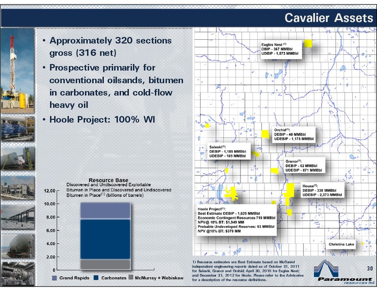 MAY 2013 ANNUAL GENERAL MEETING – Paramount Resources Ltd. – slide 29