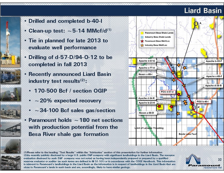 MAY 2013 ANNUAL GENERAL MEETING – Paramount Resources Ltd. – slide 31
