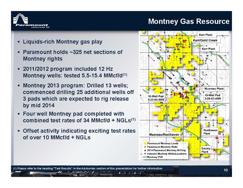 MAY 2014 ANNUAL GENERAL MEETING OF SHAREHOLDERS – Paramount Resources Ltd. – slide 9