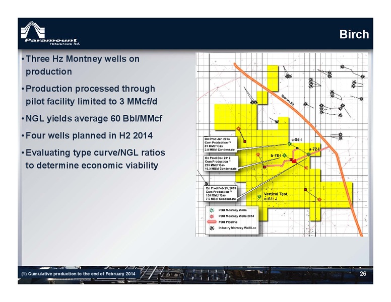 MAY 2014 ANNUAL GENERAL MEETING OF SHAREHOLDERS – Paramount Resources Ltd. – slide 25