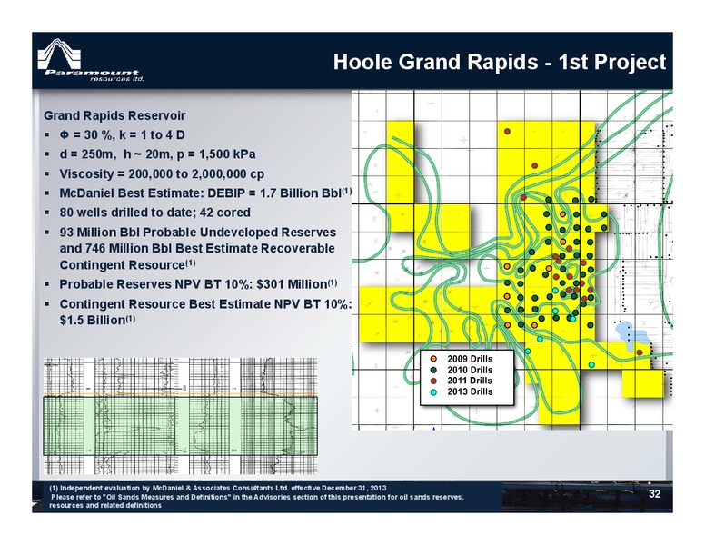 MAY 2014 ANNUAL GENERAL MEETING OF SHAREHOLDERS – Paramount Resources Ltd. – slide 31