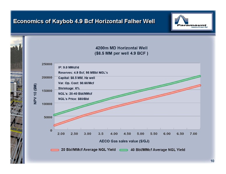 STIFEL NICOLAUS ENERGY CONFERENCE 2012 – Paramount Resources Ltd. – slide 9