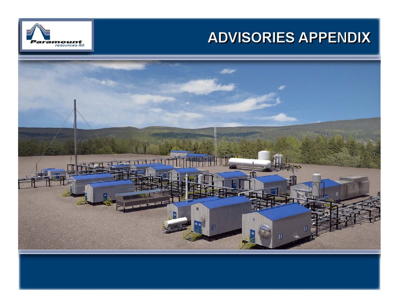 STIFEL NICOLAUS ENERGY CONFERENCE 2012 – Paramount Resources Ltd. – slide 34